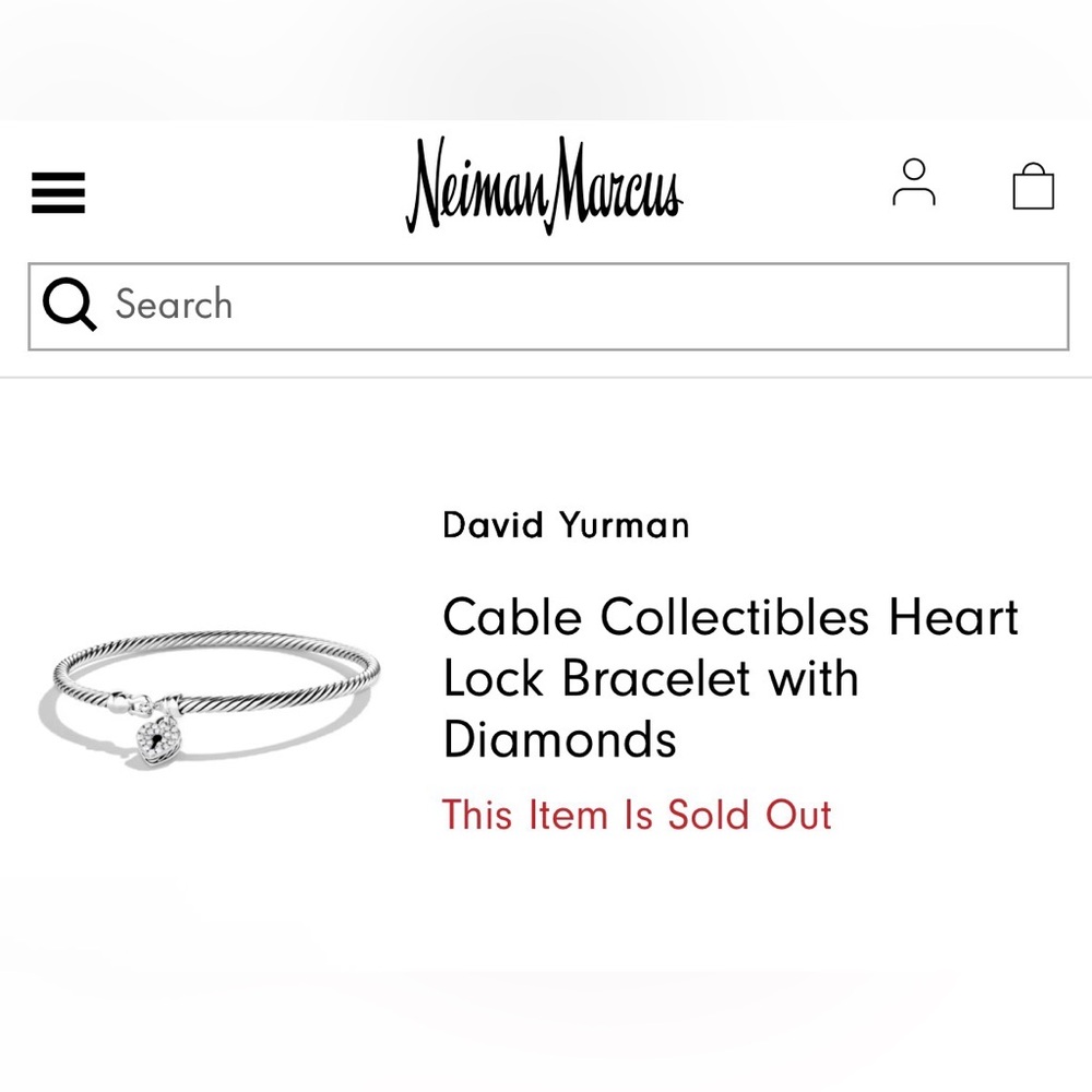 David Yurman Heart lock Bracelet - Picture 14 of 14